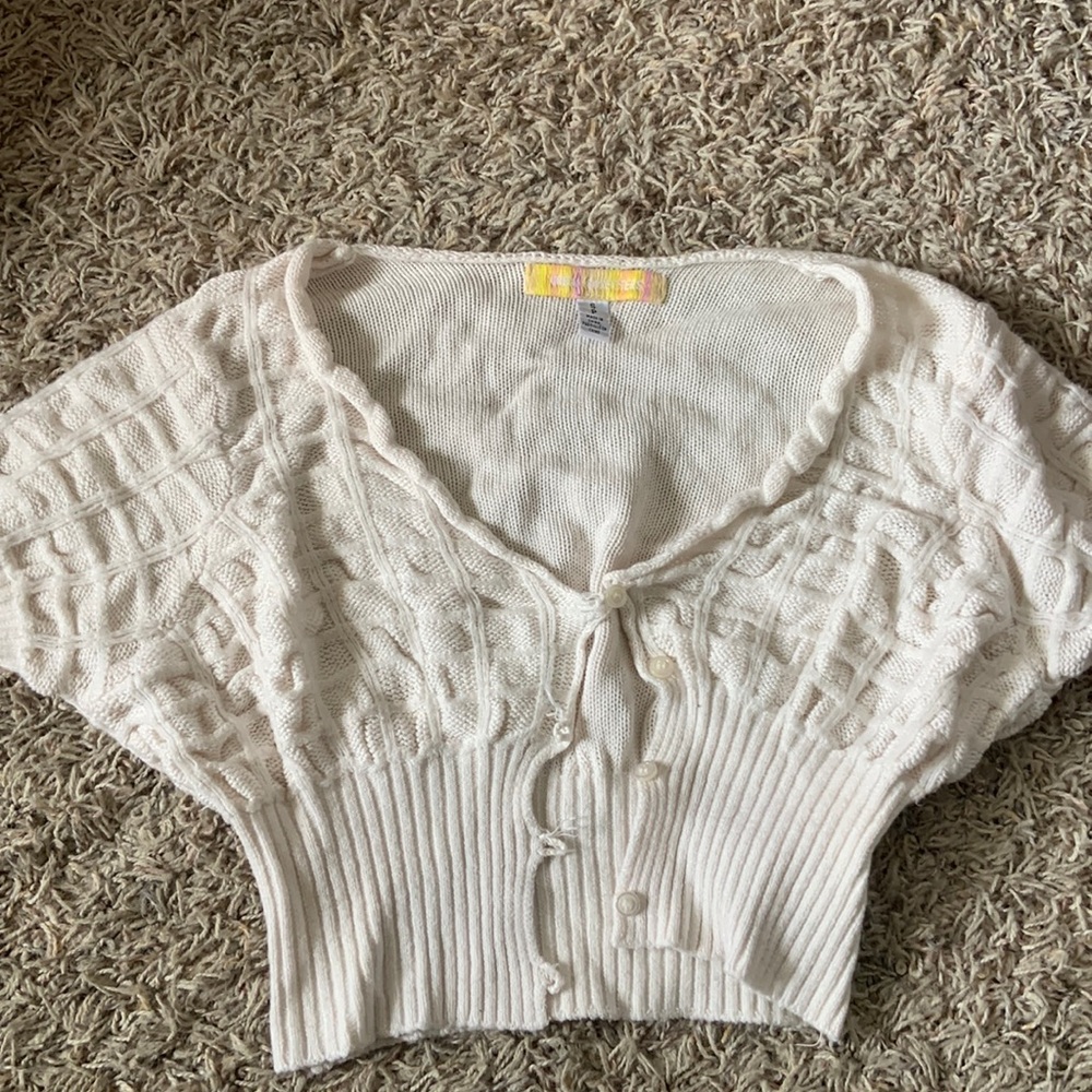 White top sweater